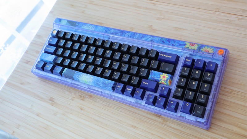 Bàn phím cơ GM780 Starry Gasket, Kailhbox