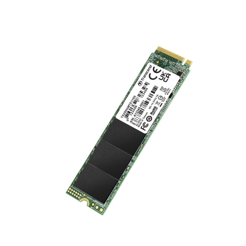 Ổ Cứng SSD Transcend 115S 500GB – M.2 2280 PCIe Gen3 x4 (Đọc 3000MB/s - Ghi 1600MB/s)-(TS500GMTE115S)