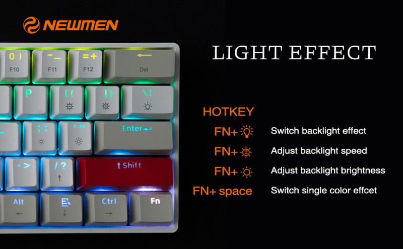 Bàn phím GM610 Global – Dual Mode : Không dây & Có dây