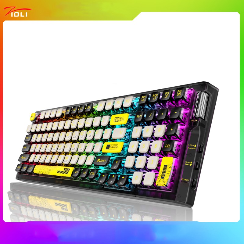 Bàn phím cơ không dây Dual Mode Gaming Zidli NK-991