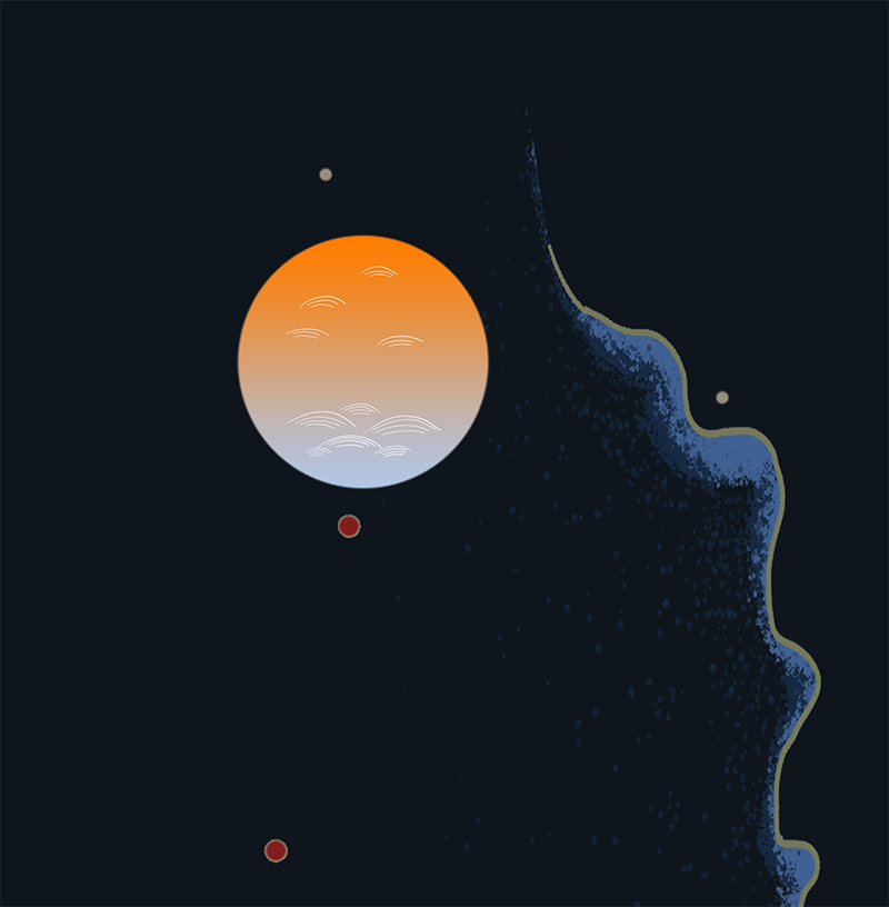 Bộ Keycap Tiên Hạc – Trăng & Mây