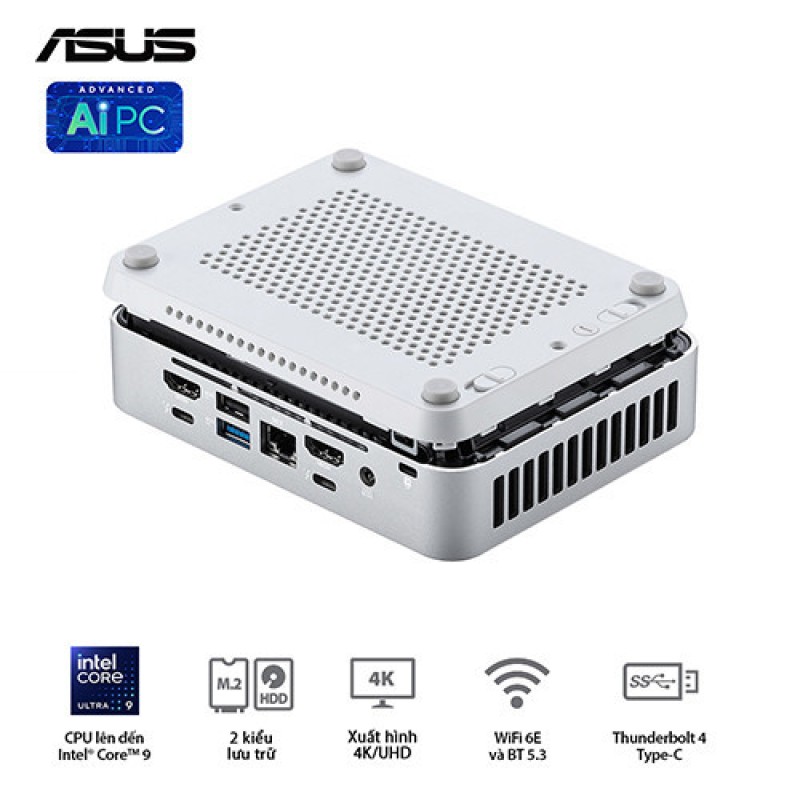 PC Mini Asus NUC 14 Pro Plus RNUC14RVSU500001I (Ultra 5 125H, Arc Graphics)