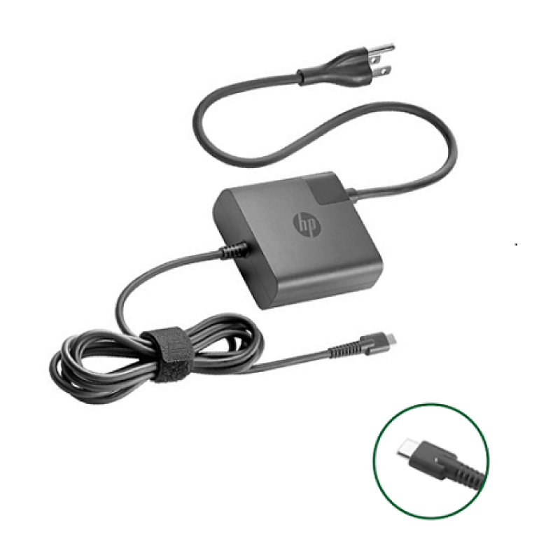 Sạc HP 20V-3.25A-65W-Type C (Oval)