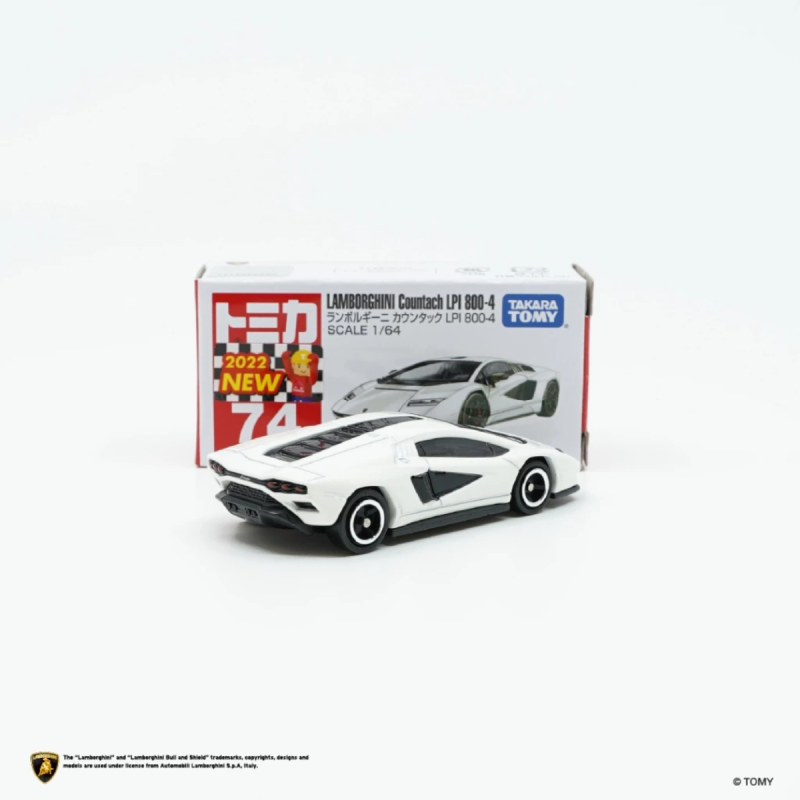 Mô hình Tomica No.74 Lamborghini Countach LPI800-4(Box) (4904810188131)