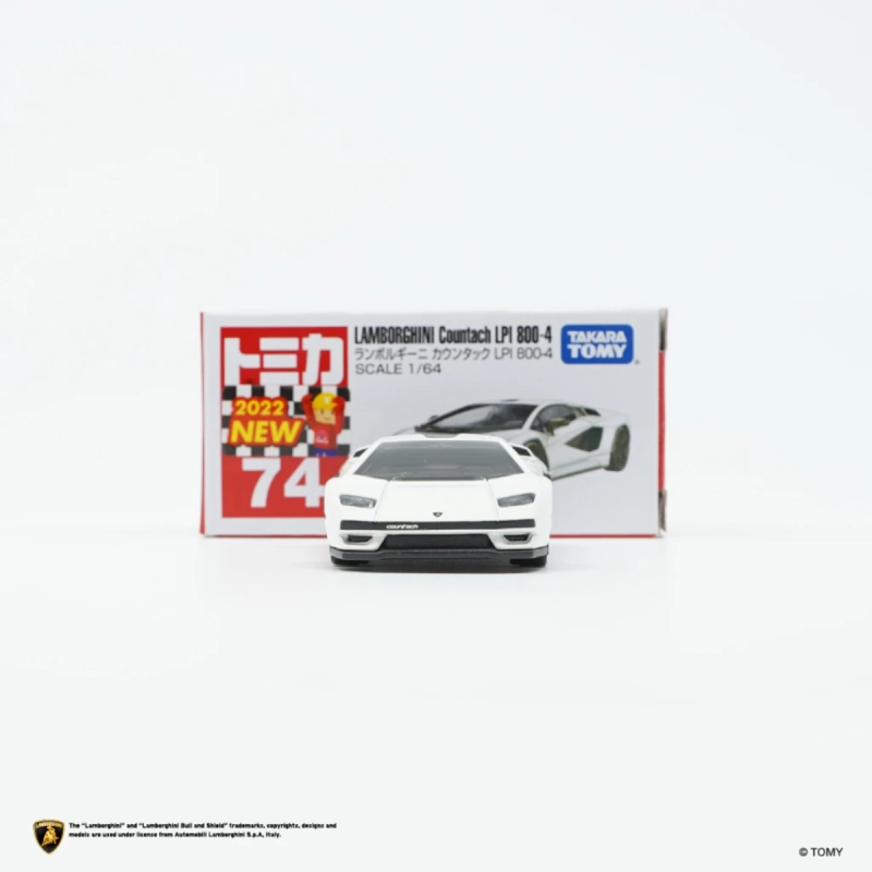 Mô hình Tomica No.74 Lamborghini Countach LPI800-4(Box) (4904810188131)