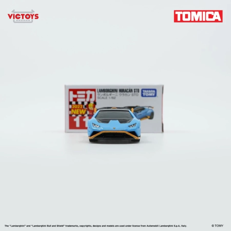 Mô hình Tomica No.11 Lamborghini Huracan STO (4904810174783)