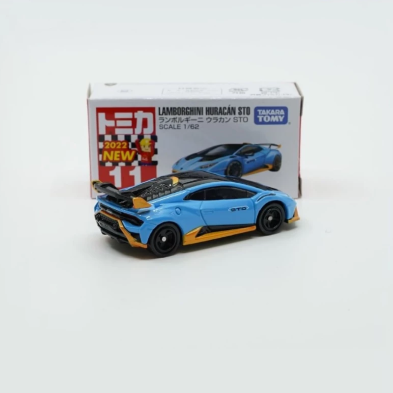Mô hình Tomica No.11 Lamborghini Huracan STO (4904810174783)