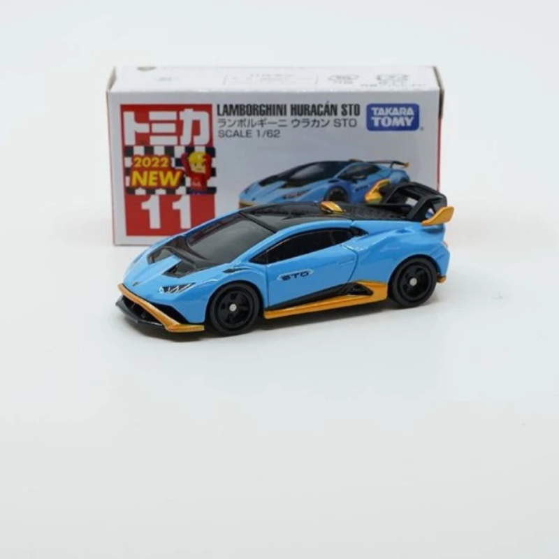 Mô hình Tomica No.11 Lamborghini Huracan STO (4904810174783)