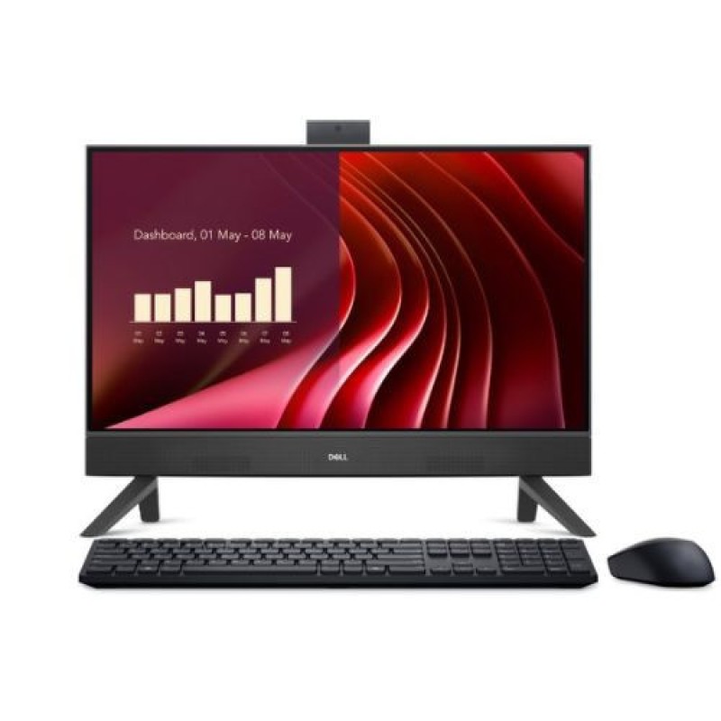 PC AIO Dell EC24250 DR93T5 (Core i5-1334U | 8GB | 512GB | 23.8 inch FHD | Win 11 | Office | Đen)