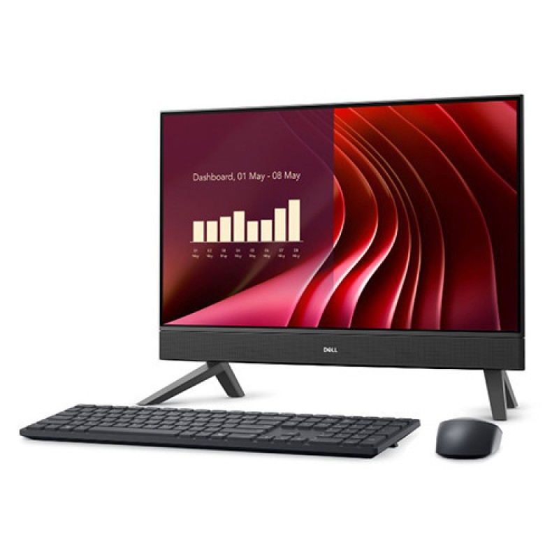 PC AIO Dell 24 EC24250 DR93T88 (Core 7 150U | 16GB | 512GB | 23.8 inch FHD | Win 11 | Office | Đen)