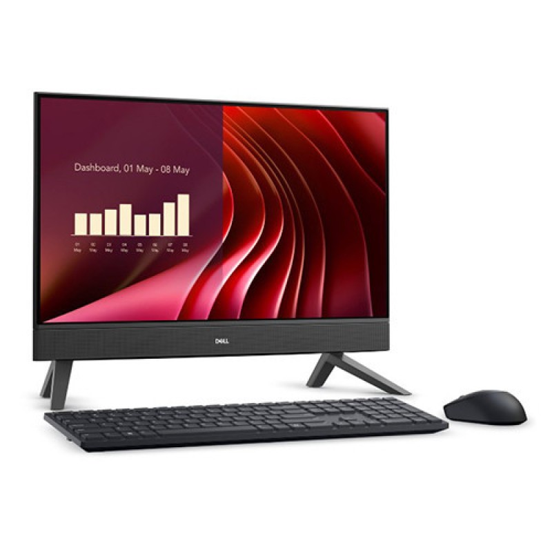 PC AIO Dell 24 EC24250 DR93T88 (Core 7 150U | 16GB | 512GB | 23.8 inch FHD | Win 11 | Office | Đen)