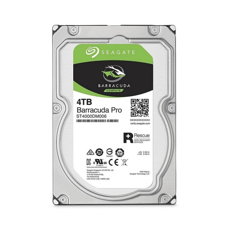 Ổ Cứng HDD SEAGATE Barracuda 4TB 3.5 inch 5400RPM, SATA III, 256MB Cache (ST4000DM004)