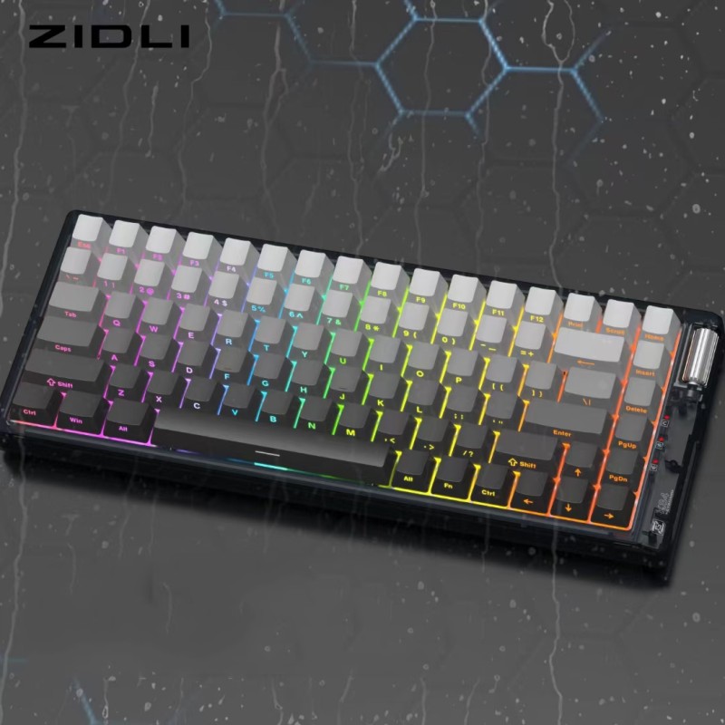 Bàn phím cơ có dây Gaming Zidli K84 ( USB Port , Led )