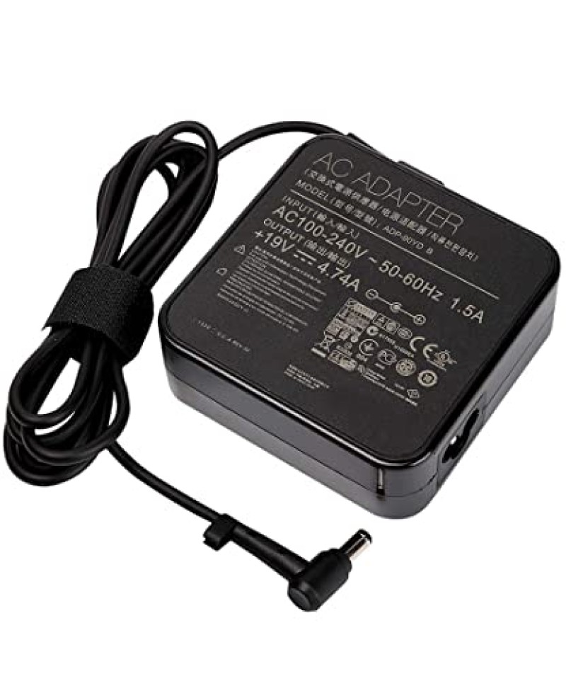 Sạc vuông cho laptop Asus 19V-4.74A đầu 5.5*2.5mm
