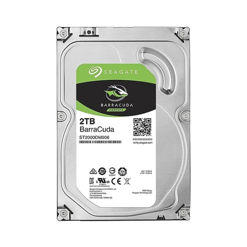 Ổ Cứng HDD SEAGATE Barracuda 2TB 3.5 inch 7200RPM, SATA III, 256MB Cache (ST2000DM008)