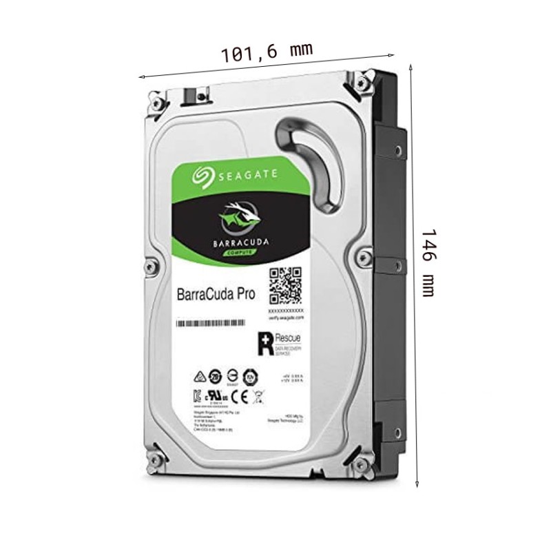 Ổ Cứng HDD SEAGATE Barracuda 2TB 3.5 inch 7200RPM, SATA III, 256MB Cache (ST2000DM008)