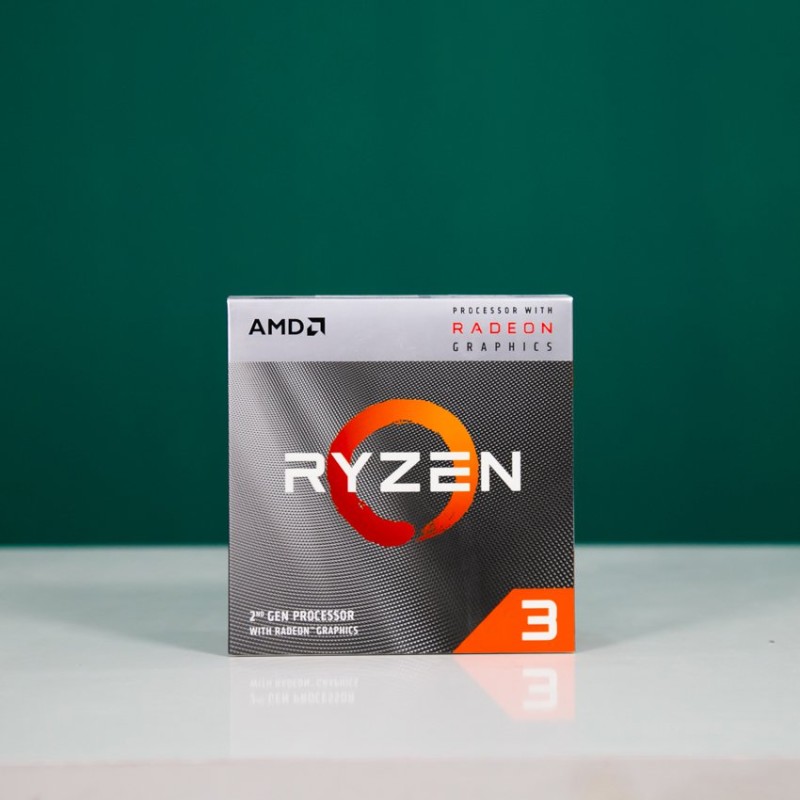 CPU AMD Ryzen 3 3200G (3.6 GHz Upto 4.0 GHz / 6MB / 4 Cores, 4 Threads / Radeon Vega 8 / 65W / Socket AM4)