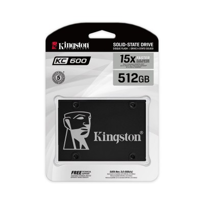 Ổ Cứng SSD KINGSTON SKC600 512GB 2.5 inch SATA III (Đọc 550MB/s - Ghi 520MB/s) - (SKC600/512GB)
