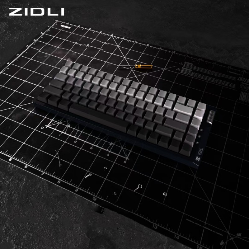 Bàn phím cơ có dây Gaming Zidli K84 ( USB Port , Led )