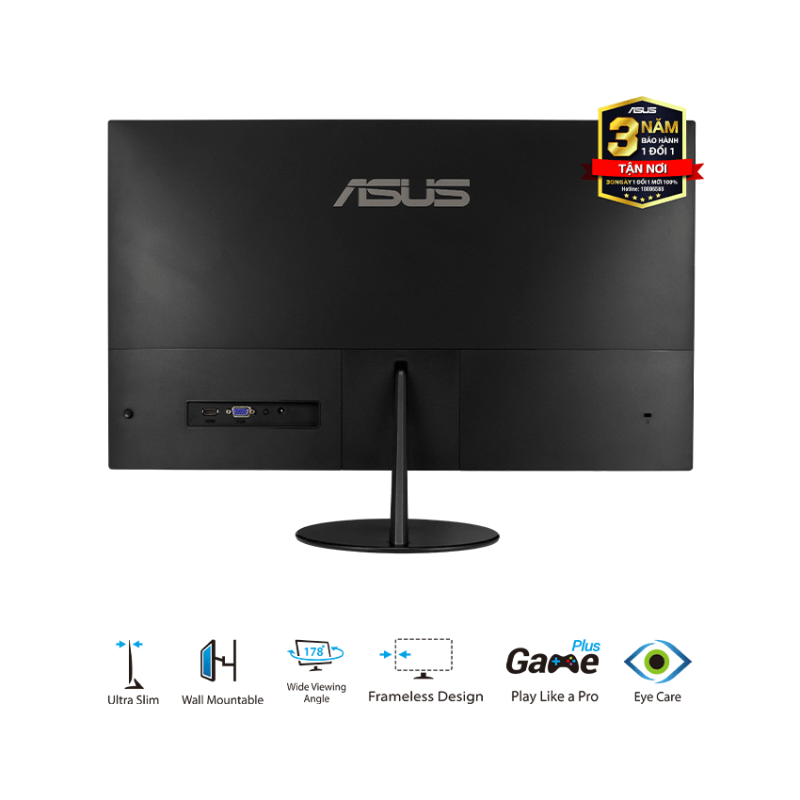 Màn hình ASUS VL249HE (23.8 inch/FHD/IPS/75Hz)