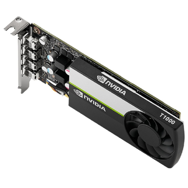 Card màn hình NVIDIA T1000 (4GB GDDR6, 128-bit, 4x mini DisplayPort)
