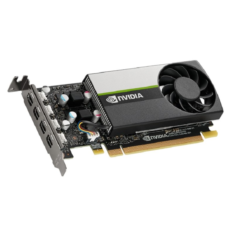 Card màn hình NVIDIA T1000 (4GB GDDR6, 128-bit, 4x mini DisplayPort)