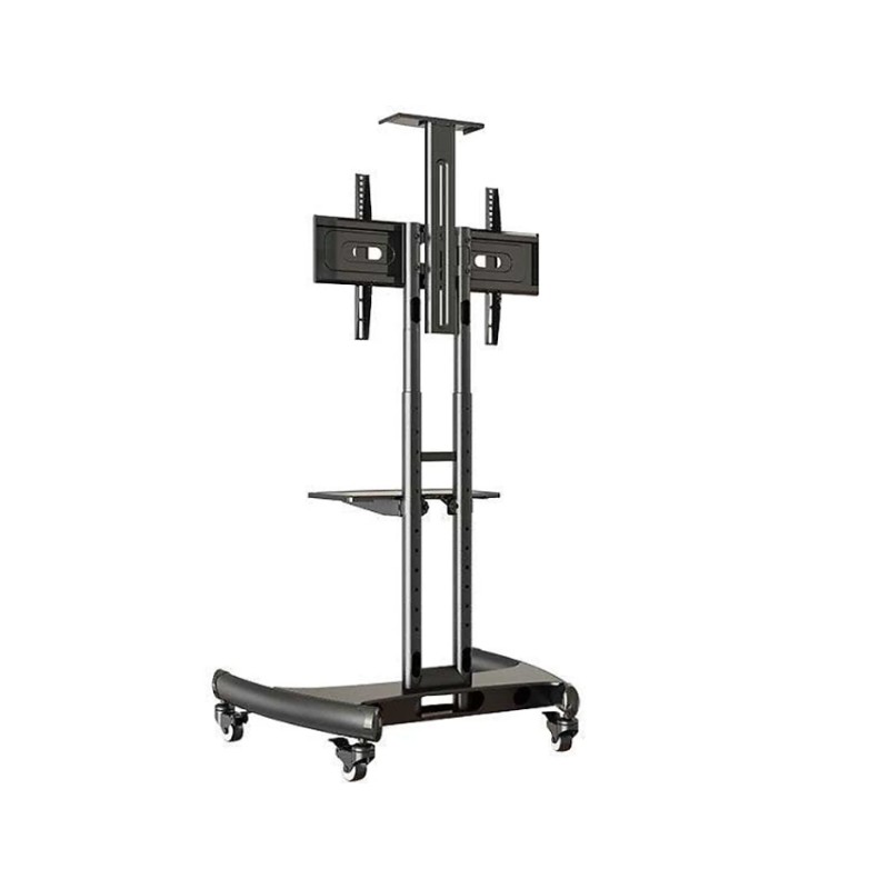 Giá treo cột Tivi di động AVA1500-60-1P (Có chân đế gắn Camera) (32 inch - 75 inch)