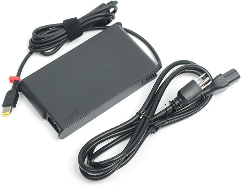 Sạc Laptop Lenovo 230W 20V – 11.5A Đầu Vuông USB