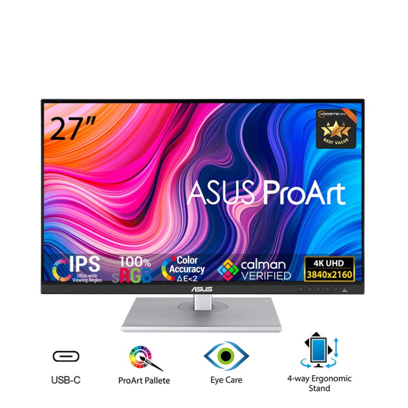 Màn hình ASUS ProArt PA279CV (27 inch/UHD/IPS/60Hz/5ms)