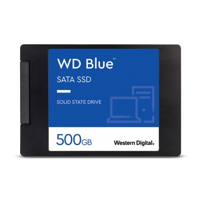 Ổ Cứng SSD WD Blue 500GB 2.5 inch SATA III (Đọc 560MB/s - Ghi 530MB/s) - (WDS500G3B0A)