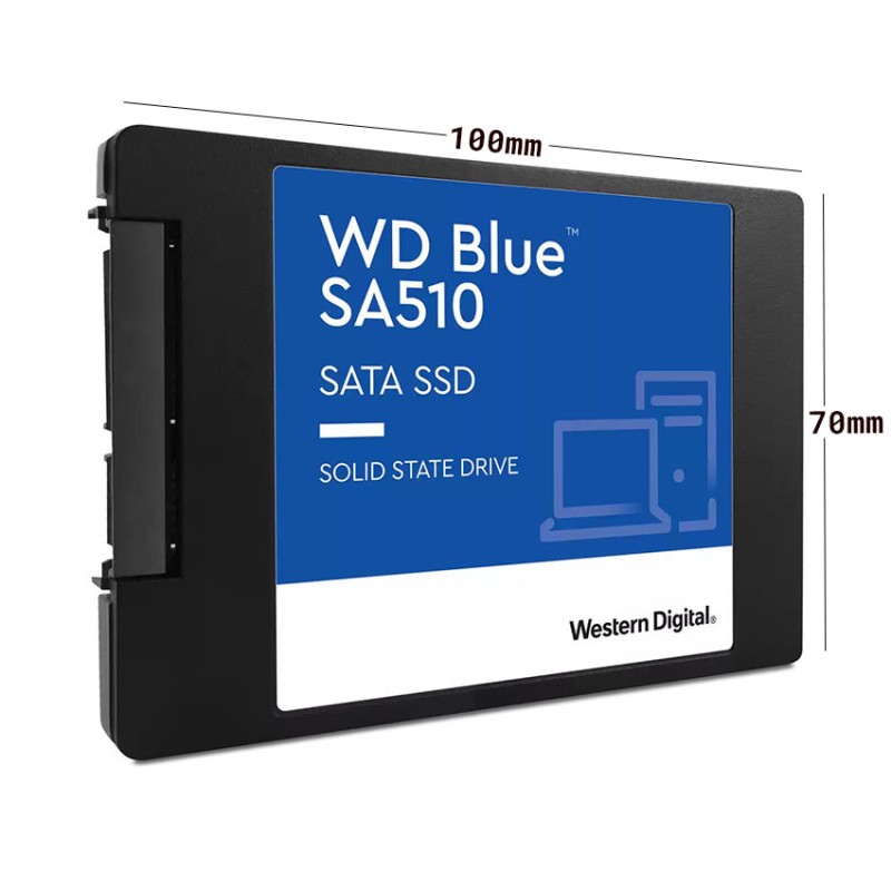 Ổ Cứng SSD WD SA510 Blue 1TB 2.5 inch SATA III (Đọc 560MB/s - Ghi 520MB/s) - (WDS100T3B0A)