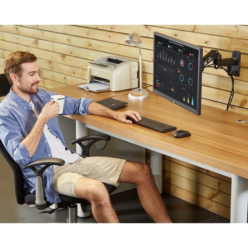 Giá treo màn máy tính North Bayou F150 (17 inch - 27 inch) (Gắn tường )