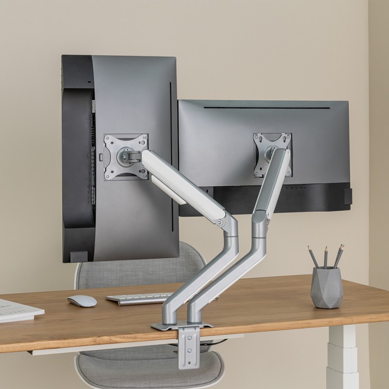 Giá Treo Màn Hình Human Motion T6Pro-2 - WHT - Màu Trắng (17 inch - 32 inch)