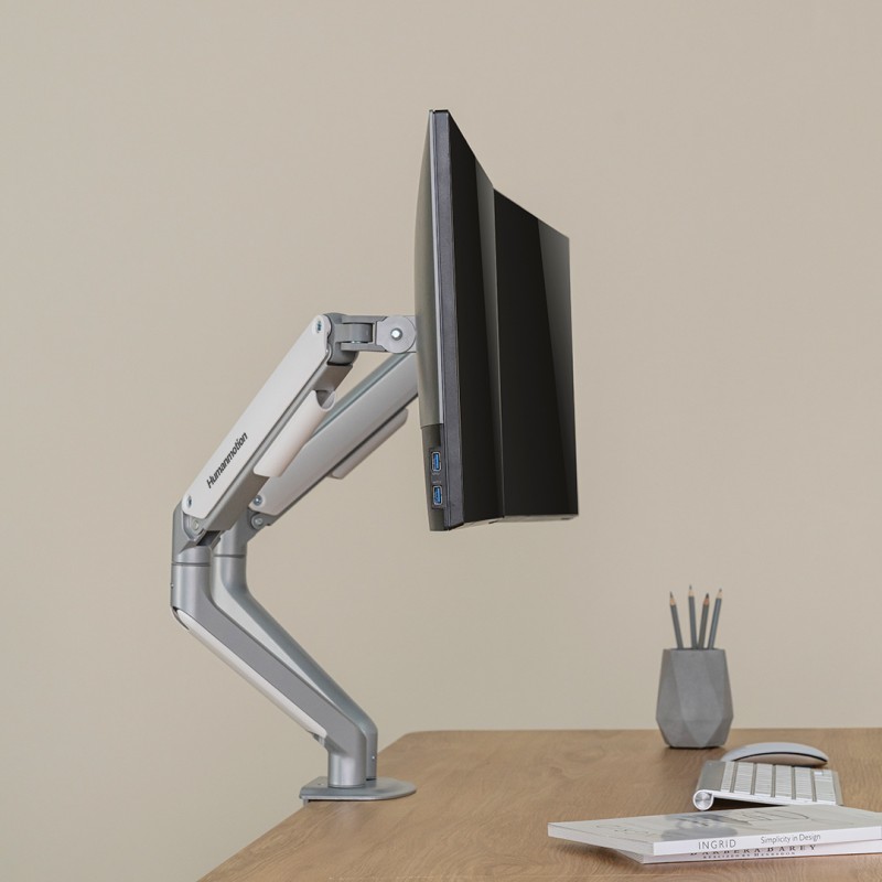 Giá Treo Màn Hình Human Motion T6Pro-2 - WHT - Màu Trắng (17 inch - 32 inch)