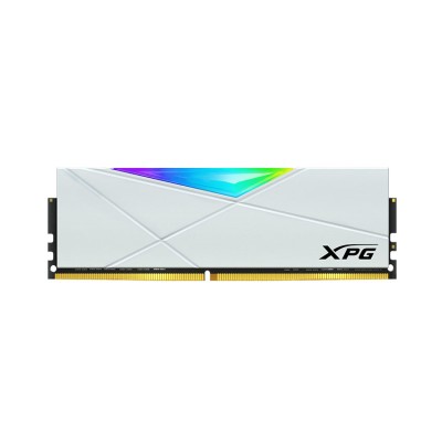 Ram Desktop Adata XPG Spectrix D50 RGB White (AX4U320016G16A-SW50) 16GB (1x16GB) DDR4 3200Mhz