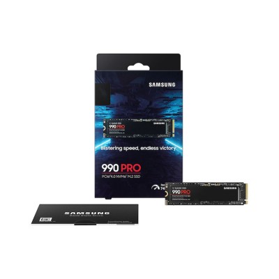 Ổ Cứng SSD Samsung 990 Pro 1TB – M.2 2280 PCIe Gen4 x4 (Đọc 7450MB/s - Ghi 6900MB/s) - (MZ-V9P1T0BW)