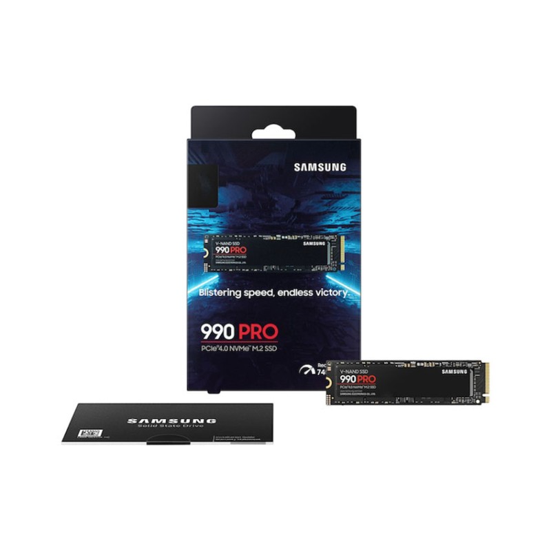 Ổ Cứng SSD Samsung 990 Pro 1TB – M.2 2280 PCIe Gen4 x4 (Đọc 7450MB/s - Ghi 6900MB/s) - (MZ-V9P1T0BW)