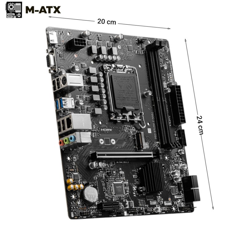 Mainboard MSI PRO B760M-E DDR4