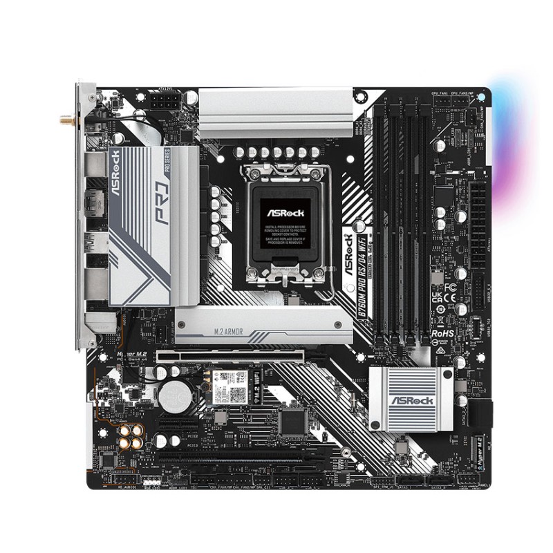 Mainboard ASROCK B760M Pro RS/D4 WiFi