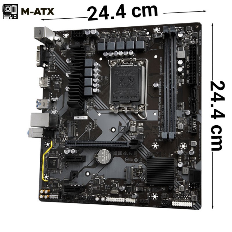 Mainboard Gigabyte B760M D2H DDR4