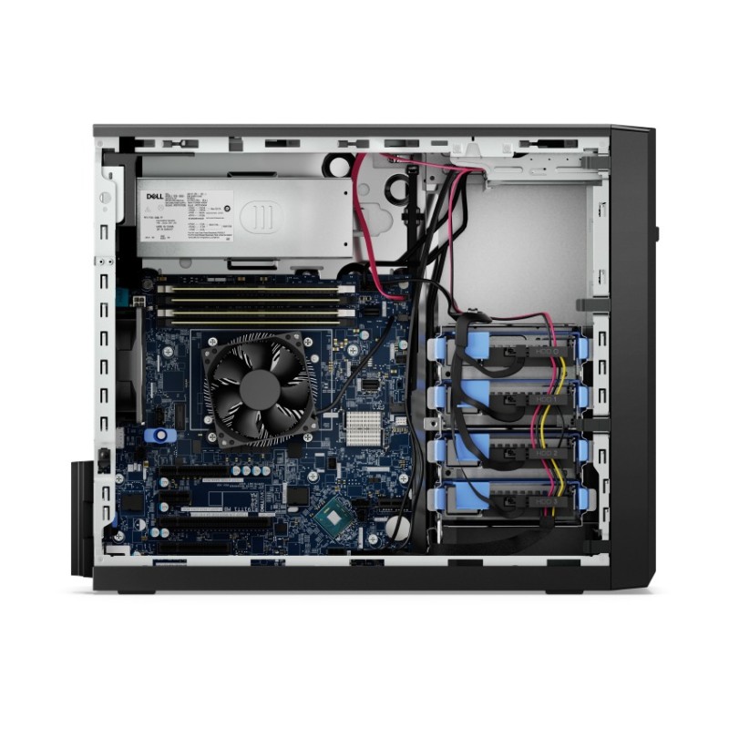 Server Dell PowerEdge T150 (Xeon E-2314/8GB RAM/1TB HDD/iDRAC9, Express 15G/Broadcom 5720 Dual Port 1Gb LOM/DVDRW/300W) (42SVRDT150-01A)