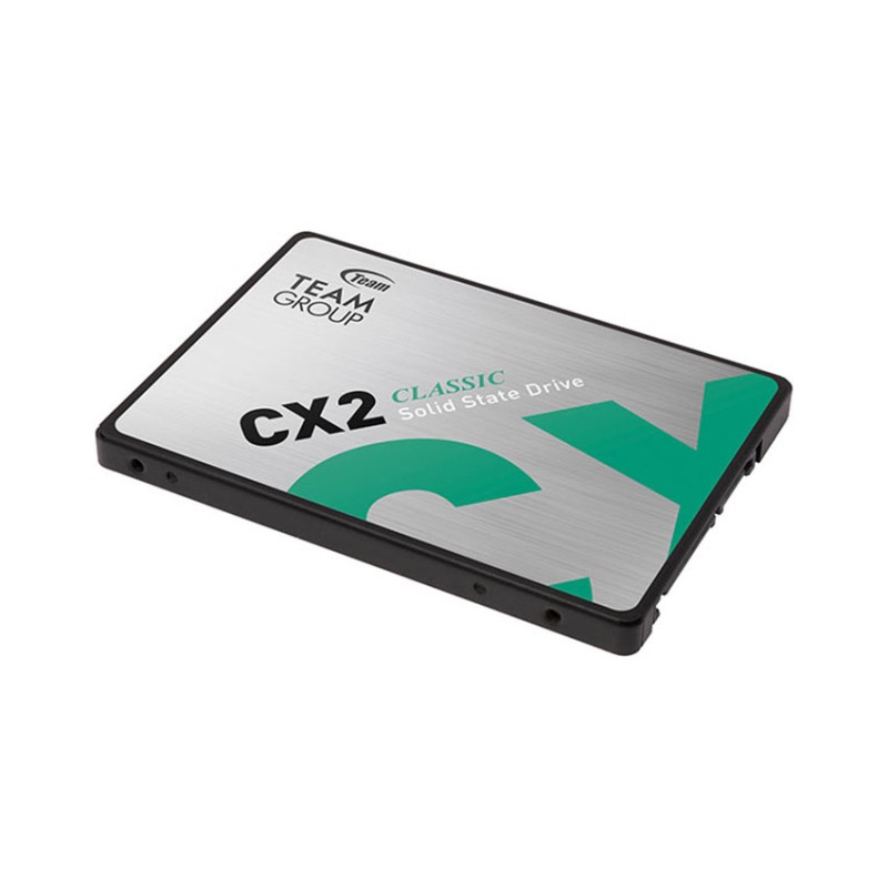 Ổ Cứng SSD TeamGroup CX2 256GB 2.5 inch SATA III (Đọc 520MB/s - Ghi 430MB/s) - (T253X6256G0C101)