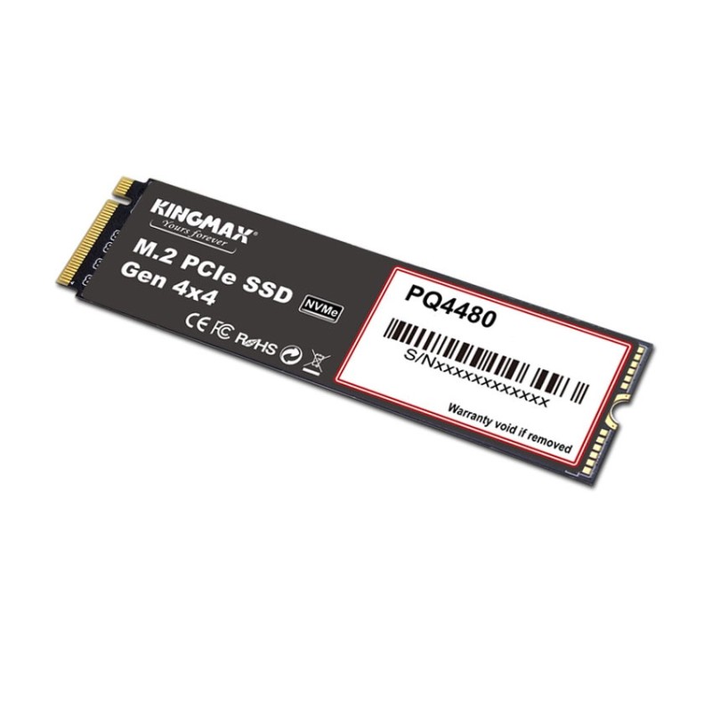 Ổ Cứng SSD KINGMAX Zeus PQ4480 500GB – M.2 2280 PCIe Gen4 x4 (Đọc 3500MB/s - Ghi 2400MB/s) - (KM500GPQ4480)