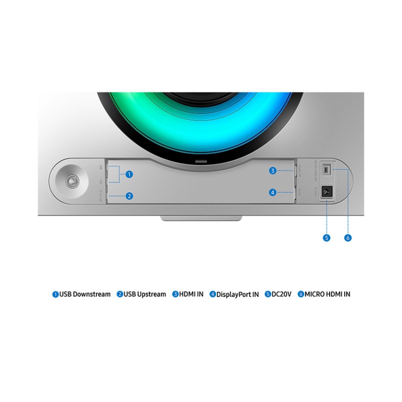 Màn hình Samsung Odyssey OLED LS49CG954SEXXV (49 inch/DQHD/OLED/240Hz/0.03ms/cong)