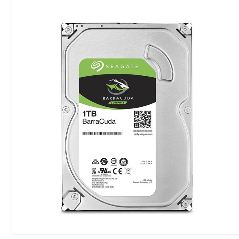 Ổ Cứng HDD SEAGATE BarraCuda 1TB 3.5 inch, 7200RPM, SATA III, 256MB Cache (ST1000DM014)