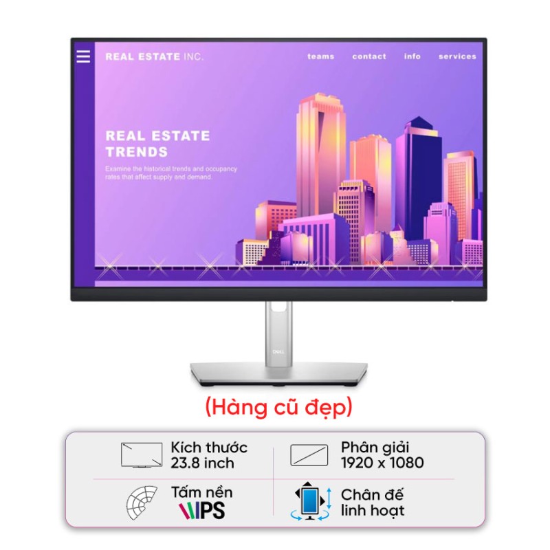 Màn hình Dell P2422H - Cũ Đẹp