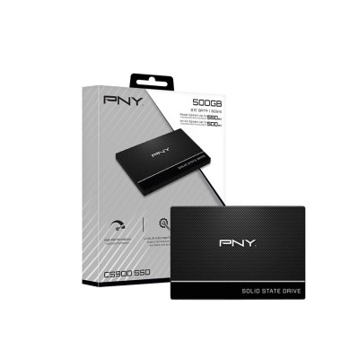 Ổ Cứng SSD PNY CS900 500GB 2.5 inch SATA III (Đọc 500MB/s - Ghi 500MB/s) - (SSD7CS900-500-RB)