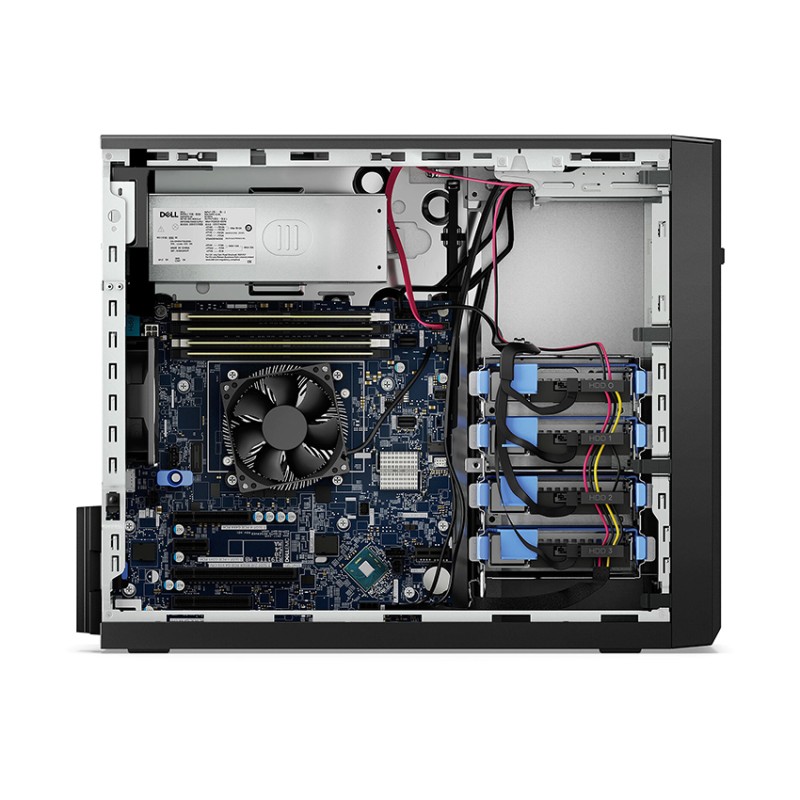 Server Dell PowerEdge T150 E-2324G/16GB DDR4/ 2TB HDD / BC5720DP/DVDRW/ 300W PS/NO OS - 42SVRDT150-02B