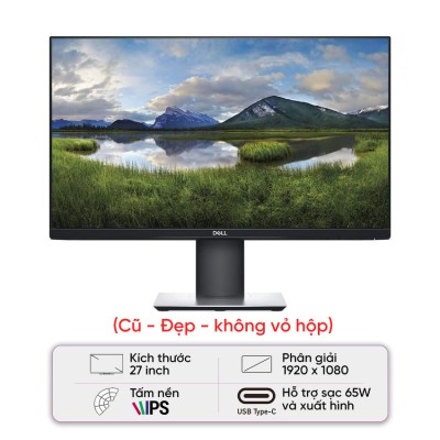 Màn hình Dell P2719HC Type C - Cũ đẹp