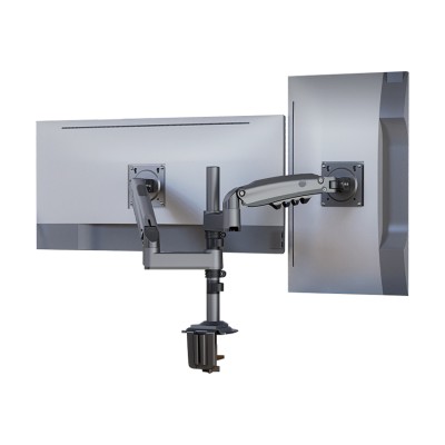 Giá treo 2 màn hình North Bayou H180 màu xám (17-27inch)